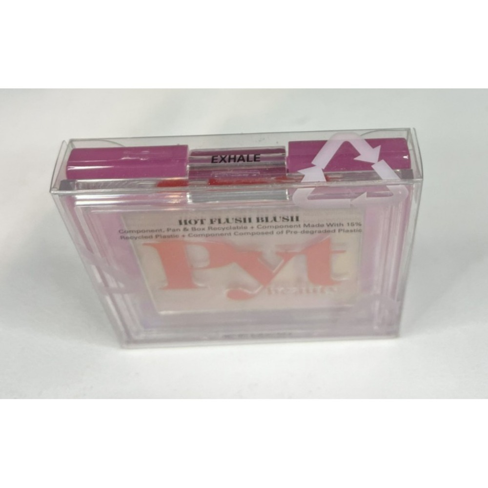 Pyt Beauty Hot Flush Blush Everyday Pressed Powder ~ Exhale ~ 0.16 oz - Picture 2 of 4